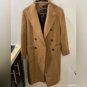 Zara Manteca wool coat